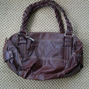 Fossil Brown/Burgundy  Leather Purse